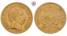 Deutsches Kaiserreich, Hessen, Ludwig III., 10 Mark 1873, H, ss, J. 213