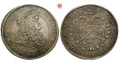 Römisch Deutsches Reich, Leopold I., Reichstaler 1692, ss/ss-vz