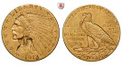 USA, 2 1/2 Dollars 1913, 3,75 g fein, vz
