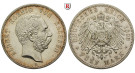 Deutsches Kaiserreich, Sachsen, Albert, 5 Mark 1893, E, ss-vz/vz, J. 125