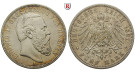 Deutsches Kaiserreich, Hessen, Ludwig IV., 5 Mark 1891, A, ss, J. 71