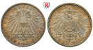 Deutsches Kaiserreich, Lübeck, 2 Mark 1905, A, vz+, J. 81