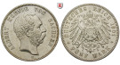 Deutsches Kaiserreich, Sachsen, Albert, 5 Mark 1901, E, ss-vz, J. 125