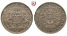 Deutsches Kaiserreich, Hamburg, 2 Mark 1876, J, vz, J. 61
