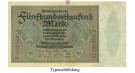 Inflation 1919-1924, 500000 Mark 01.05.1923, I, Rb. 87f