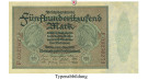 Inflation 1919-1924, 500000 Mark 01.05.1923, I-, Rb. 87f