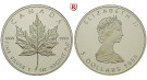 Kanada, Elizabeth II., 5 Dollars 1988-, 31,1 g fein, st