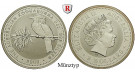 Australien, Elizabeth II., 2 Dollars seit 1992, 62,14 g fein, bfr.