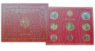 Vatikan, Benedikt XVI., Euro-Kursmünzensatz 2008, st