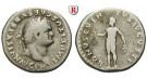 Römische Kaiserzeit, Titus, Denar 79-80, ss/f.ss
