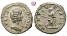 Römische Kaiserzeit, Julia Domna, Frau des Septimius Severus, Denar 196-211, ss+