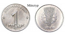 DDR, 1 Pfennig 1950, E, vz, J. 1501