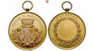 Frankreich, Städte, Vergoldete Bronzemedaille 1888, vz