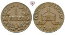 Nebengebiete, Deutsch-Ostafrika, 1 Heller 1906, J, ss, J. 716