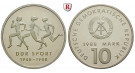 DDR, 10 Mark 1988, Turn- und Sportbund, PP, J. 1623