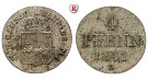 Braunschweig, Königreich Hannover, Ernst August, 4 Pfennig 1841, ss-vz