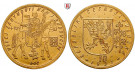 Tschechoslowakei, 10 Dukaten 1931, 34,51 g fein, vz