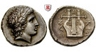 Makedonien, Chalkidische Liga, Tetradrachme um 350 v.Chr., vz