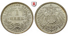 Deutsches Kaiserreich, 1 Mark 1906, D, vz+, J. 17