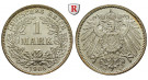Deutsches Kaiserreich, 1 Mark 1906, D, vz+, J. 17
