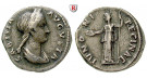 Römische Kaiserzeit, Sabina, Frau des Hadrianus, Denar 134-136, ss