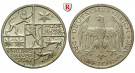 Weimarer Republik, 3 Reichsmark 1927, Uni Marburg, A, vz-st, J. 330