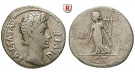 Römische Kaiserzeit, Augustus, Denar 15-13 v.Chr., ss/s-ss