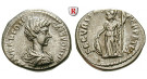 Römische Kaiserzeit, Caracalla, Caesar, Denar 196-197, f.vz