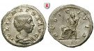 Römische Kaiserzeit, Julia Maesa, Großmutter des Elagabal, Denar, vz