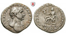 Römische Kaiserzeit, Traianus, Denar 103-111, ss+