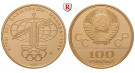 Russland, UdSSR, 100 Rubel 1977-1980, 15,55 g fein, st
