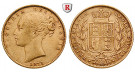 Grossbritannien, Victoria, Sovereign 1838-1874, 7,32 g fein, ss (1)