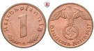 Drittes Reich, 1 Reichspfennig 1938, J, st, J. 361