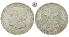 Bundesrepublik Deutschland, 5 DM 1957, Eichendorff, Die Ersten Fünf, J, vz-st, J. 391