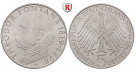 Bundesrepublik Deutschland, 5 DM 1969, Fontane, G, vz-st, J. 399