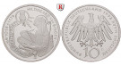 Bundesrepublik Deutschland, 10 DM 1998, Hildegard v. Bingen, ADFGJ komplett, PP, J. 468