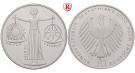 Bundesrepublik Deutschland, 10 DM 2000, EXPO 2000, ADFGJ komplett, PP, J. 474