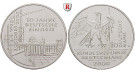 Bundesrepublik Deutschland, 10 DM 2000, 10 Jahre Deutsche Einheit, ADFGJ komplett, PP, J. 477