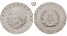DDR, 10 Mark 1967, Kollwitz, 13,6 g fein, st, J. 1519
