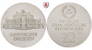 DDR, 10 Mark 1985, Semperoper, vz-st, J. 1600