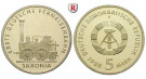 DDR, 5 Mark 1988, Ferneisenbahn, PP, J. 1618