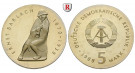 DDR, 5 Mark 1988, Barlach, PP, J. 1620