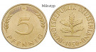 Bundesrepublik Deutschland, 5 Pfennig 1967, G, vz, J. 382