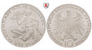 Bundesrepublik Deutschland, 10 DM 1972, Sportler, J, vz, J. 403