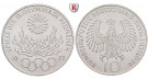 Bundesrepublik Deutschland, 10 DM 1972, Feuer, G, vz, J. 405