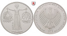 Bundesrepublik Deutschland, 10 DM 2000, EXPO 2000, im Blister, ADFGJ komplett, PP, J. 474