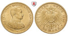 Deutsches Kaiserreich, Preussen, Wilhelm II., 20 Mark 1914, A, 7,17 g fein, vz, J. 253