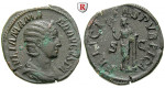 Römische Kaiserzeit, Julia Mamaea, Mutter des Severus Alexander, Sesterz 145-161, f.vz