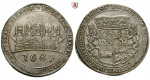 Nassau, Grafschaft Nassau, Johann Franz, Heinrich, Wilhelm Moritz, Heinrich Casimir und Franz Alexander, Reichstaler 1681, ss-vz