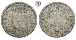 Spanien, Philipp V., 2 Reales 1737, ss+